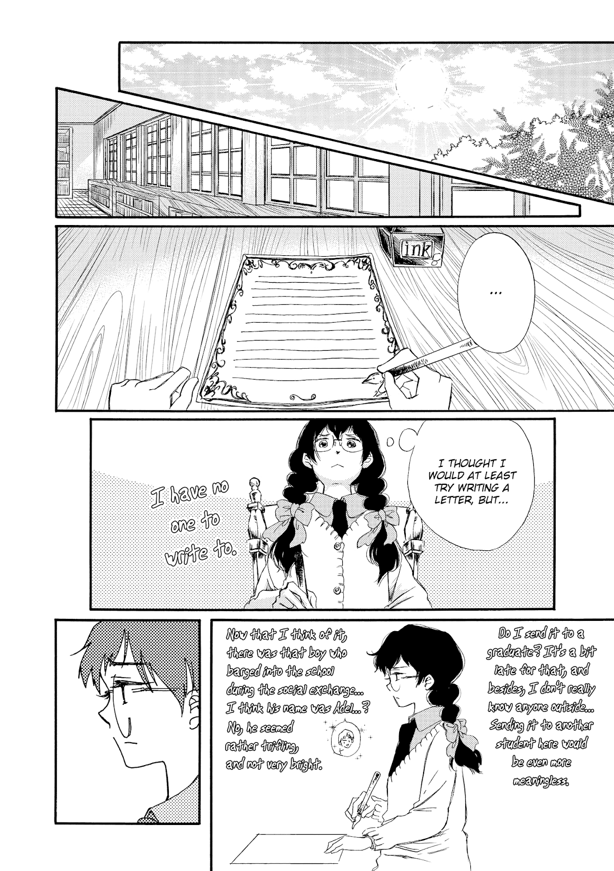 Hakugin Gymnasium Chapter 2.1 page 28 - Vol.2 Chapter 1: The Small Wings Inside Me