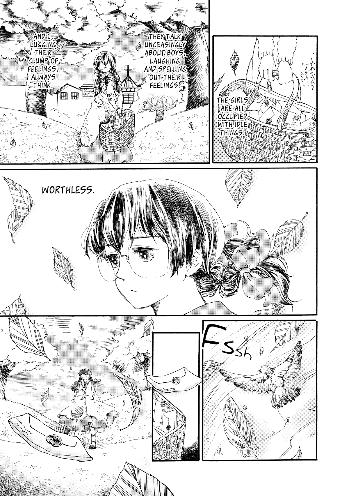 Hakugin Gymnasium Chapter 2.1 page 5 - Vol.2 Chapter 1: The Small Wings Inside Me
