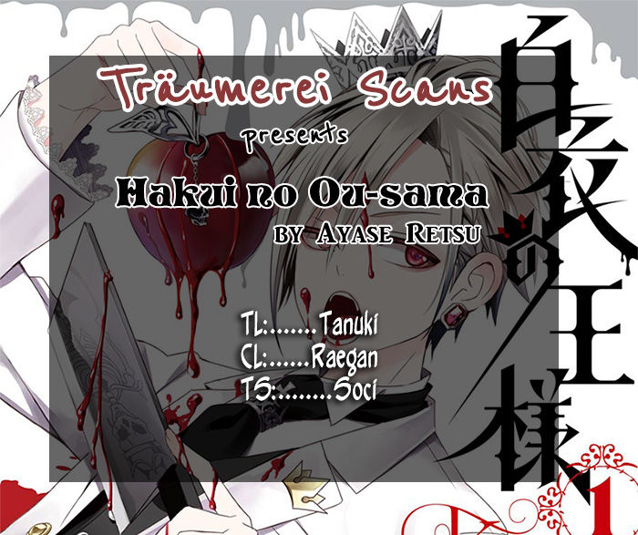 Hakui no Ou-sama Chapter 1 page 1 - Chapter 1 : Case #1 - King and Rat