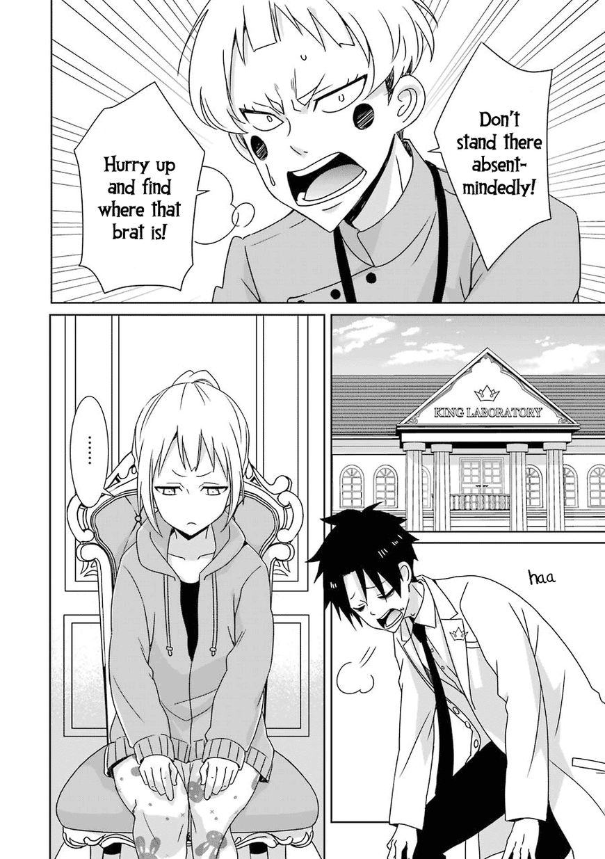 Hakui no Ou-sama Chapter 10 page 12 - Chapter 10 : Experiment #010 King and Crescent Moon (001)