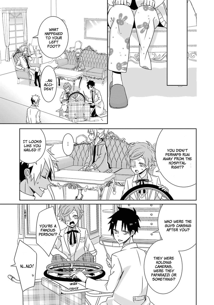 Hakui no Ou-sama Chapter 10 page 15 - Chapter 10 : Experiment #010 King and Crescent Moon (001)