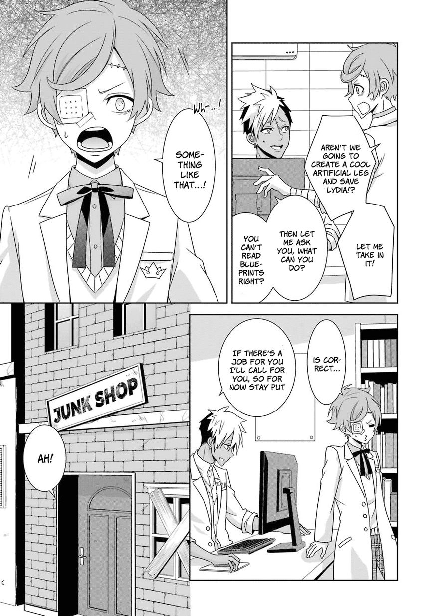 Hakui no Ou-sama Chapter 11 page 14 - Chapter 11 : Experiment #010 King and Crescent Moon (002)