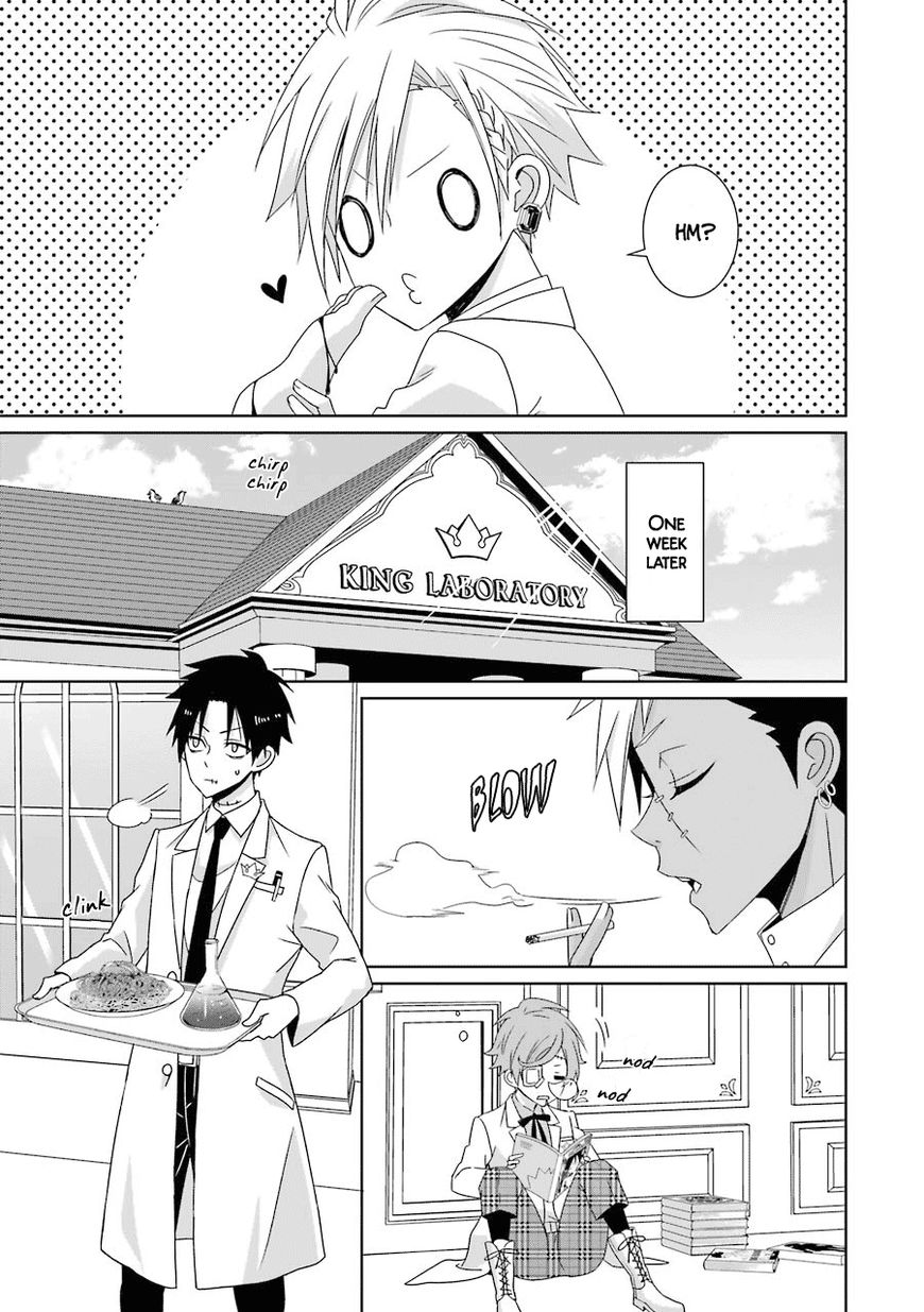 Hakui no Ou-sama Chapter 11 page 24 - Chapter 11 : Experiment #010 King and Crescent Moon (002)
