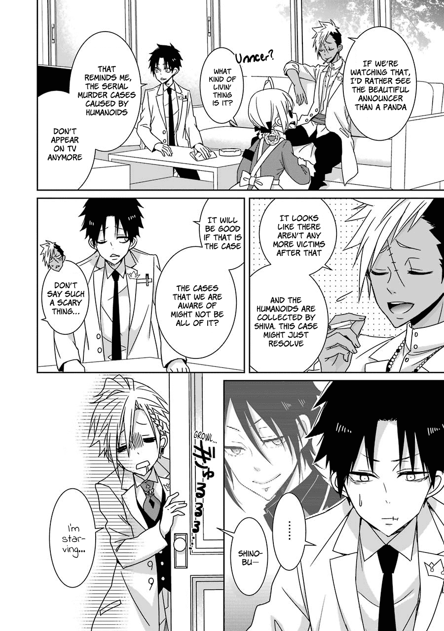 Hakui no Ou-sama Chapter 13 page 4 - Chapter 13: King and Shadow