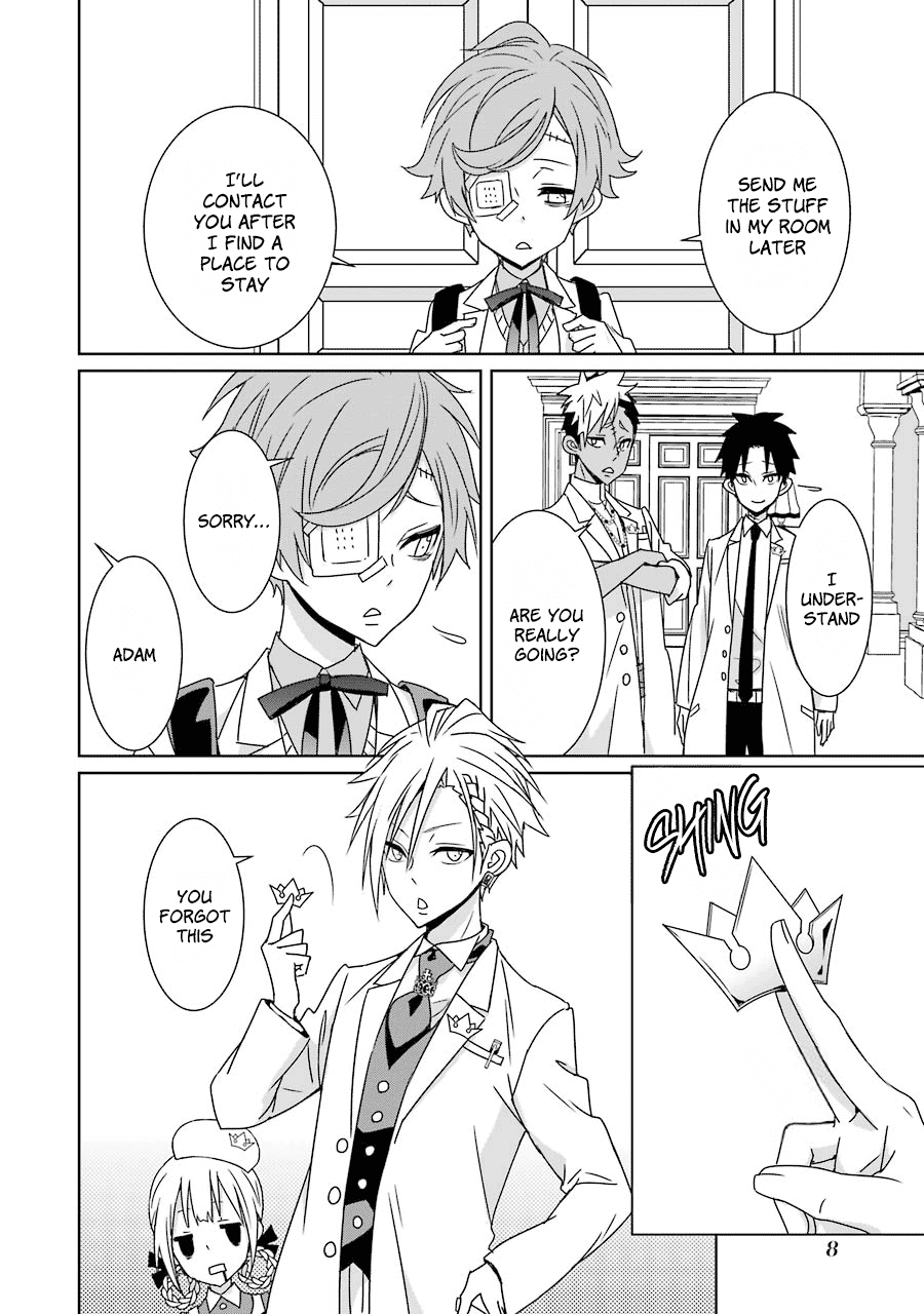 Hakui no Ou-sama Chapter 15 page 8 - Chapter 15: King and Departure