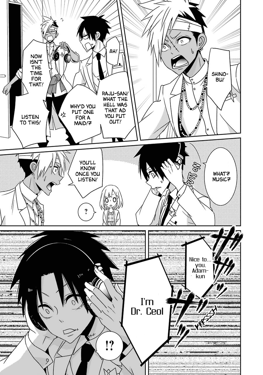 Hakui no Ou-sama Chapter 19 page 17 - Chapter 19: King and the Dark Side of the Moon