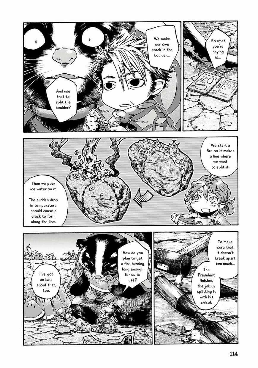 Hakumei to Mikochi Chapter 12 page 14 - Chapter 12 : Boulders and Support Stones