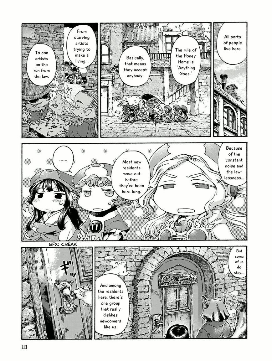 Hakumei to Mikochi Chapter 15.1 page 11 - Chapter 15.1 : A Very Long Day (I) The People of the Honey Home