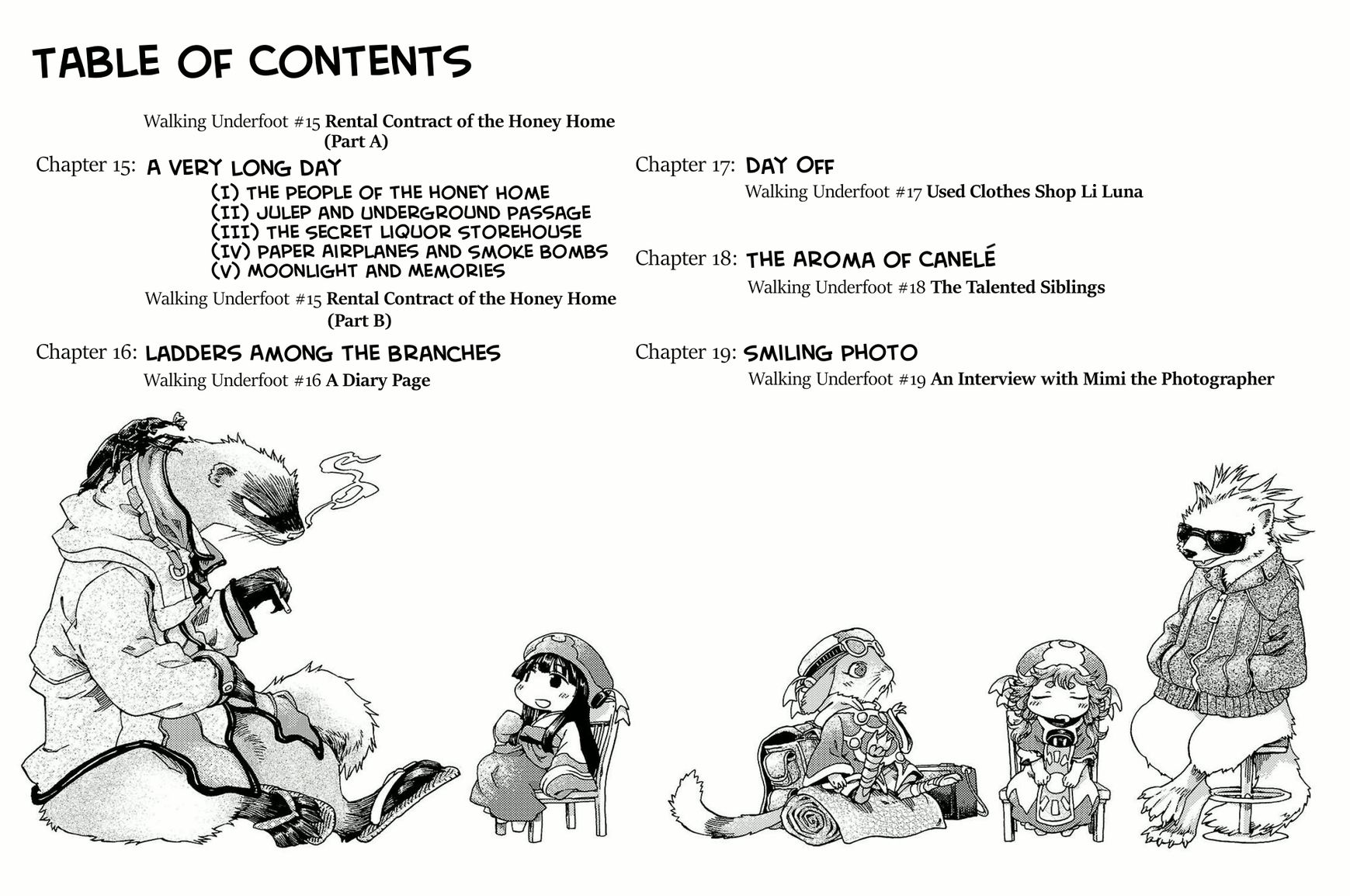 Hakumei to Mikochi Chapter 15.1 page 4 - Chapter 15.1 : A Very Long Day (I) The People of the Honey Home