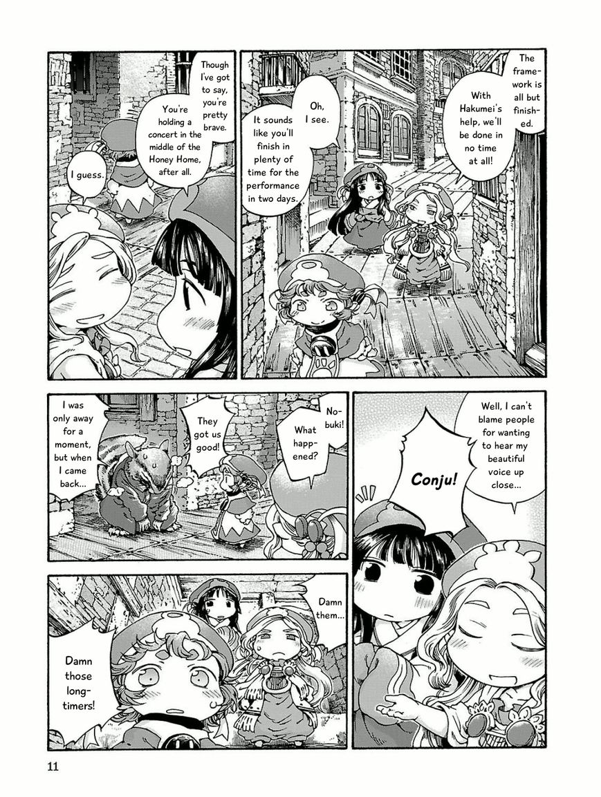 Hakumei to Mikochi Chapter 15.1 page 9 - Chapter 15.1 : A Very Long Day (I) The People of the Honey Home