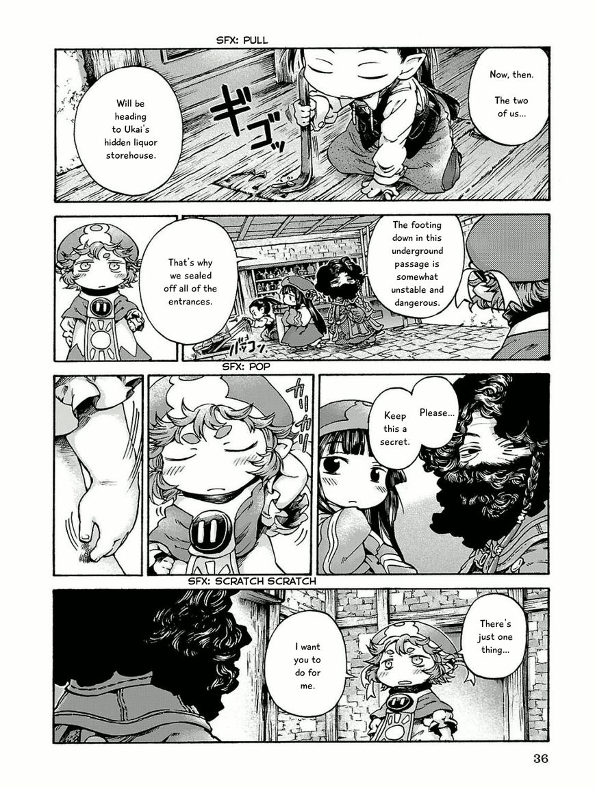 Hakumei to Mikochi Chapter 15.2 page 8 - Chapter 15.2 : A Very Long Day (II) Julep and Underground Passage