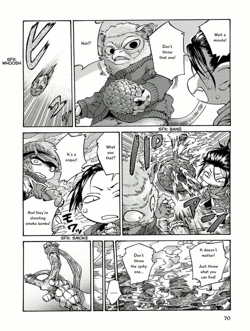 Hakumei to Mikochi Chapter 15.4 page 10 - Chapter 15.4 : A Very Long Day (IV) Paper Airplanes and Smoke Bombs