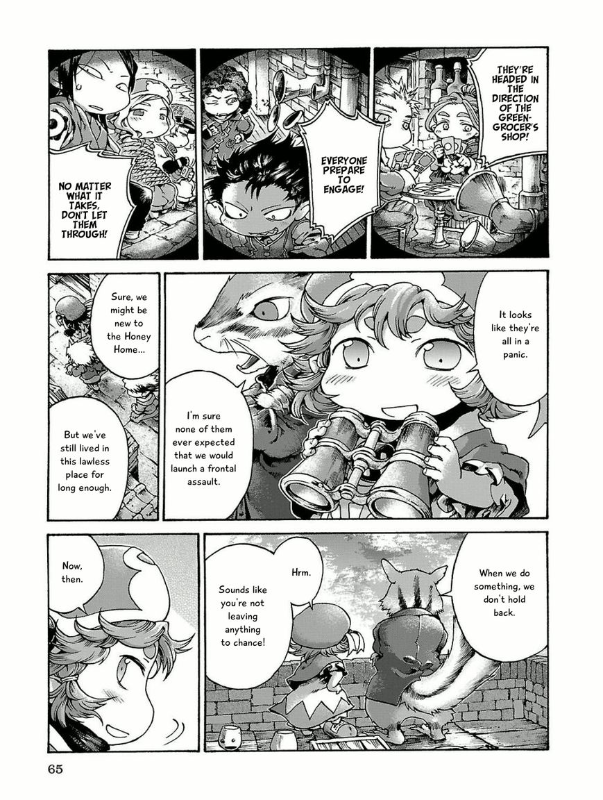 Hakumei to Mikochi Chapter 15.4 page 5 - Chapter 15.4 : A Very Long Day (IV) Paper Airplanes and Smoke Bombs