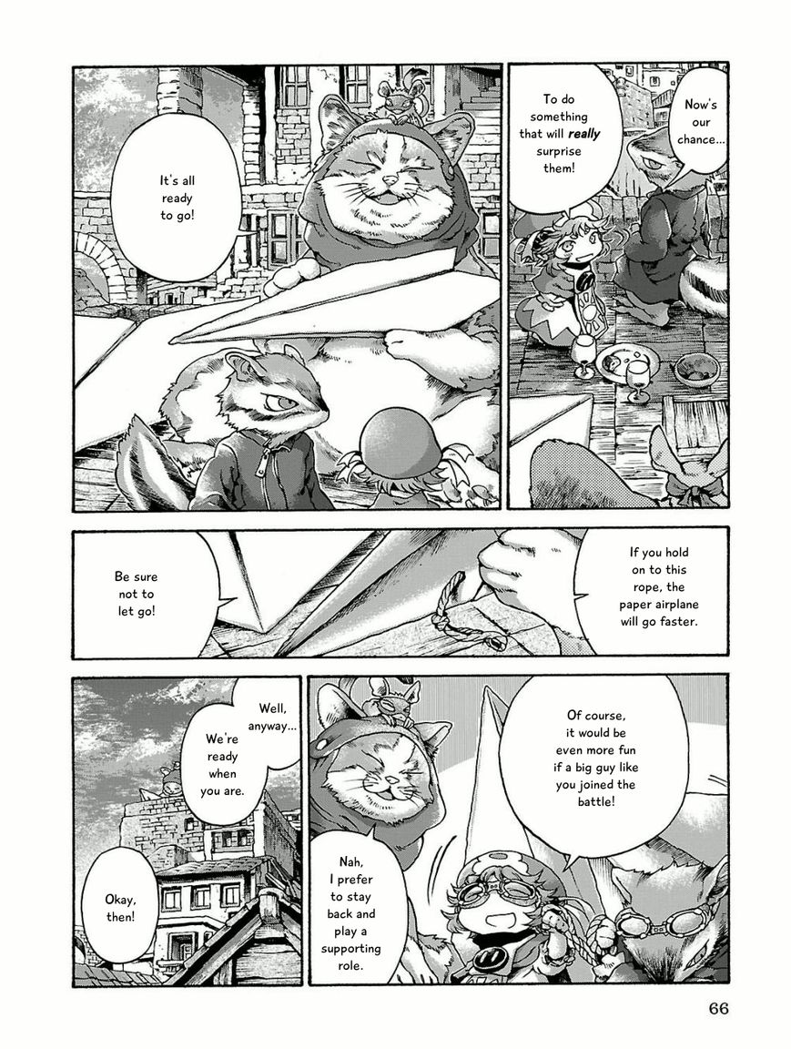 Hakumei to Mikochi Chapter 15.4 page 6 - Chapter 15.4 : A Very Long Day (IV) Paper Airplanes and Smoke Bombs