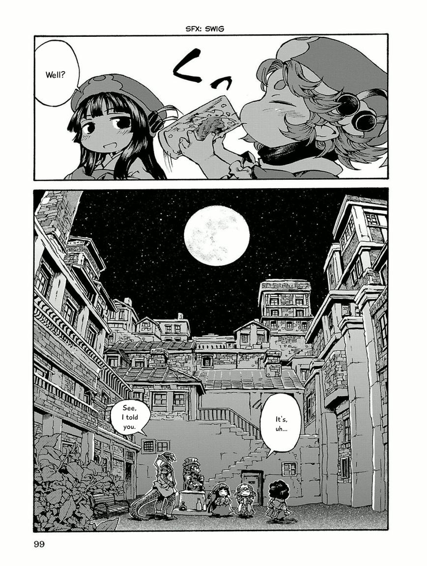 Hakumei to Mikochi Chapter 15.5 page 21 - Chapter 15.5 : A Very Long Day (V) Moonlight and Memories