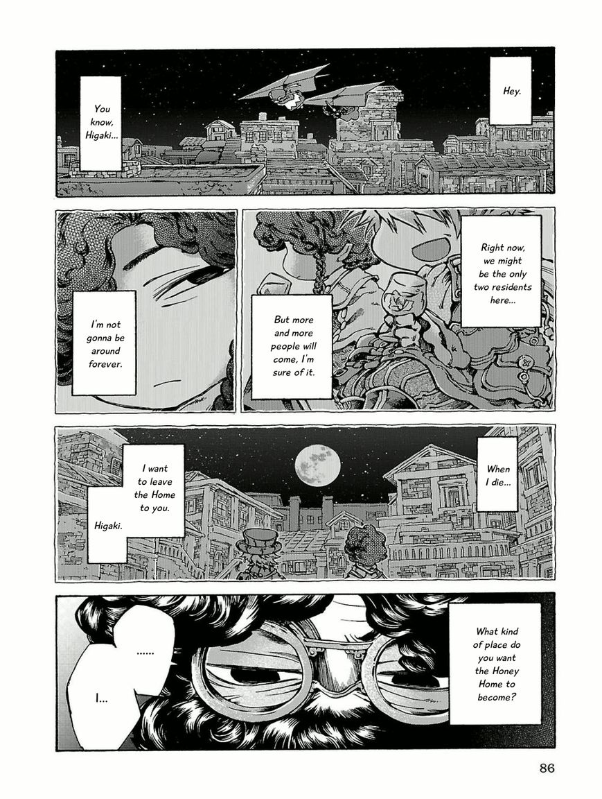 Hakumei to Mikochi Chapter 15.5 page 8 - Chapter 15.5 : A Very Long Day (V) Moonlight and Memories