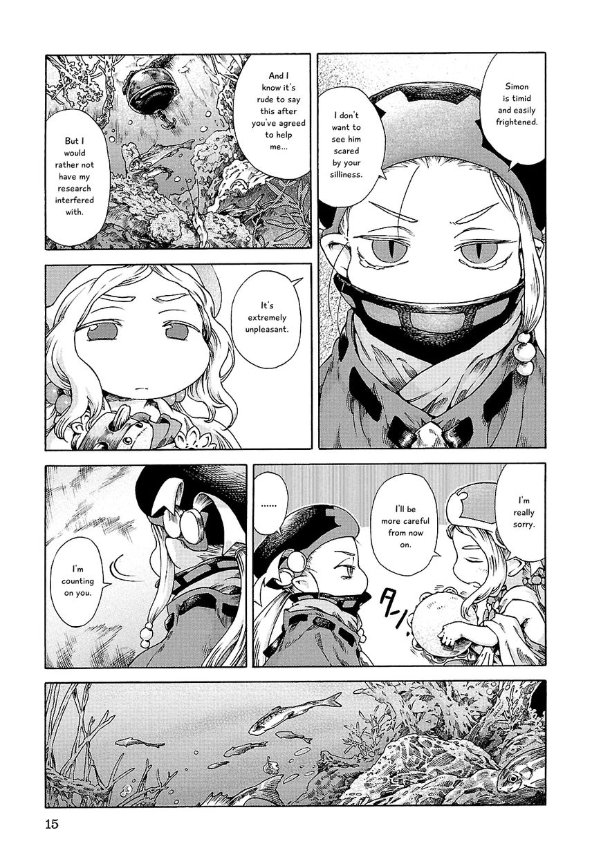 Hakumei to Mikochi Chapter 20.1 page 13 - Chapter 20.1 : Rhythm of the Deep (I) Silence and Noise