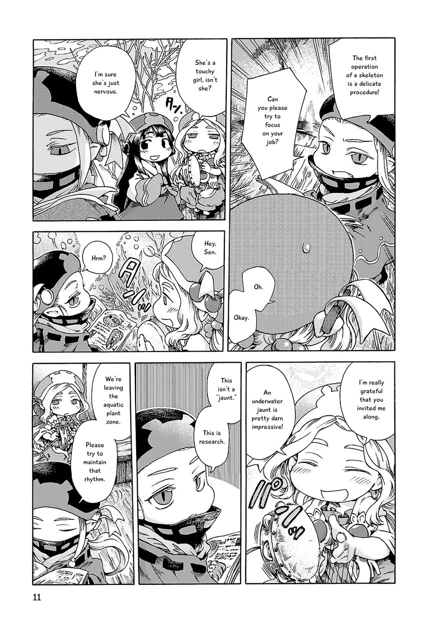 Hakumei to Mikochi Chapter 20.1 page 9 - Chapter 20.1 : Rhythm of the Deep (I) Silence and Noise