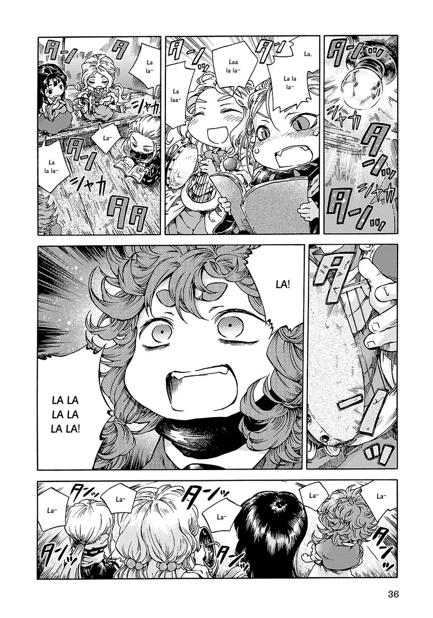Hakumei to Mikochi Chapter 20.2 page 12 - Chapter 20.2 : Rhythm of the Deep (II) Diving Suit and Tambourine
