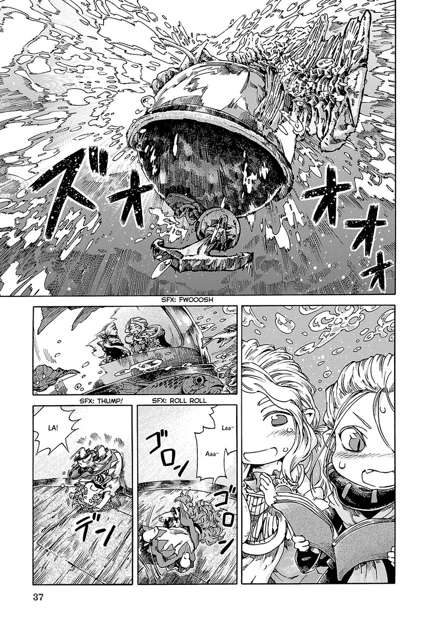 Hakumei to Mikochi Chapter 20.2 page 13 - Chapter 20.2 : Rhythm of the Deep (II) Diving Suit and Tambourine