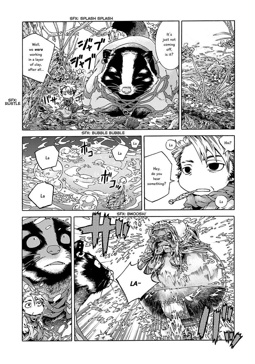 Hakumei to Mikochi Chapter 20.2 page 14 - Chapter 20.2 : Rhythm of the Deep (II) Diving Suit and Tambourine