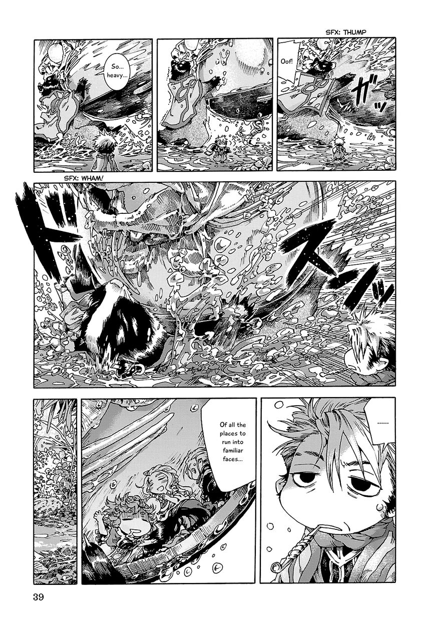 Hakumei to Mikochi Chapter 20.2 page 15 - Chapter 20.2 : Rhythm of the Deep (II) Diving Suit and Tambourine