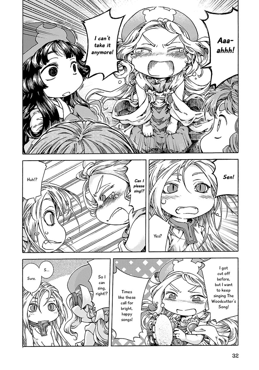 Hakumei to Mikochi Chapter 20.2 page 8 - Chapter 20.2 : Rhythm of the Deep (II) Diving Suit and Tambourine