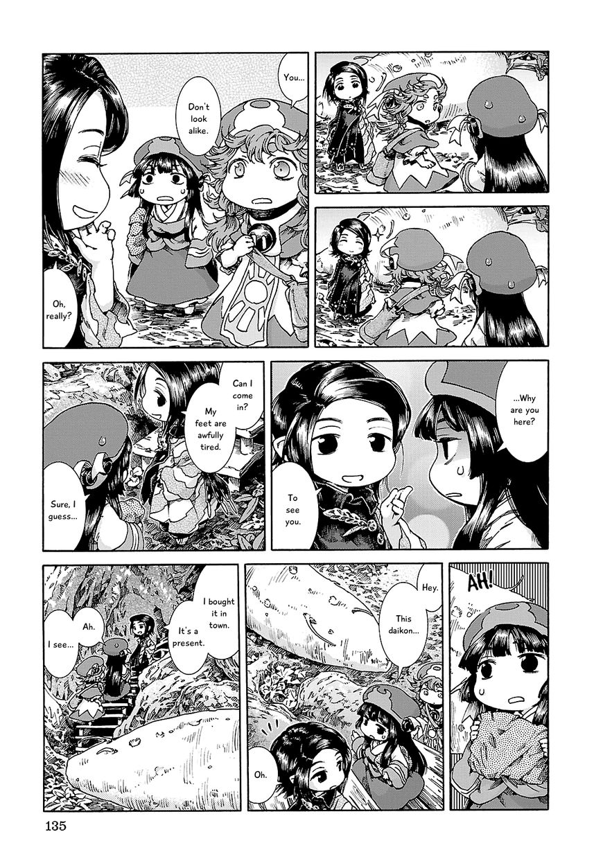 Hakumei to Mikochi Chapter 25 page 5 - Chapter 25 : Daikon and Pipe