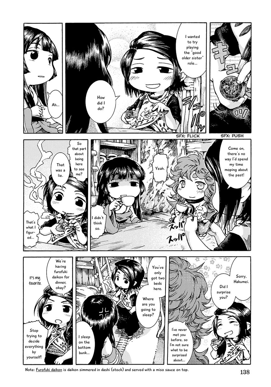 Hakumei to Mikochi Chapter 25 page 8 - Chapter 25 : Daikon and Pipe
