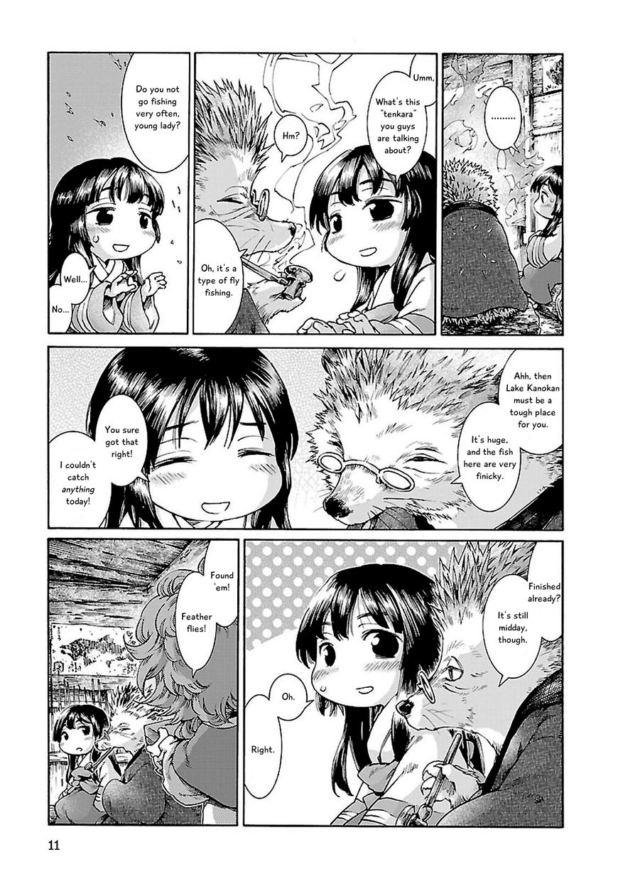 Hakumei to Mikochi Chapter 27 page 10 - Chapter 27 : Rain and Tenkara Fly Fishing