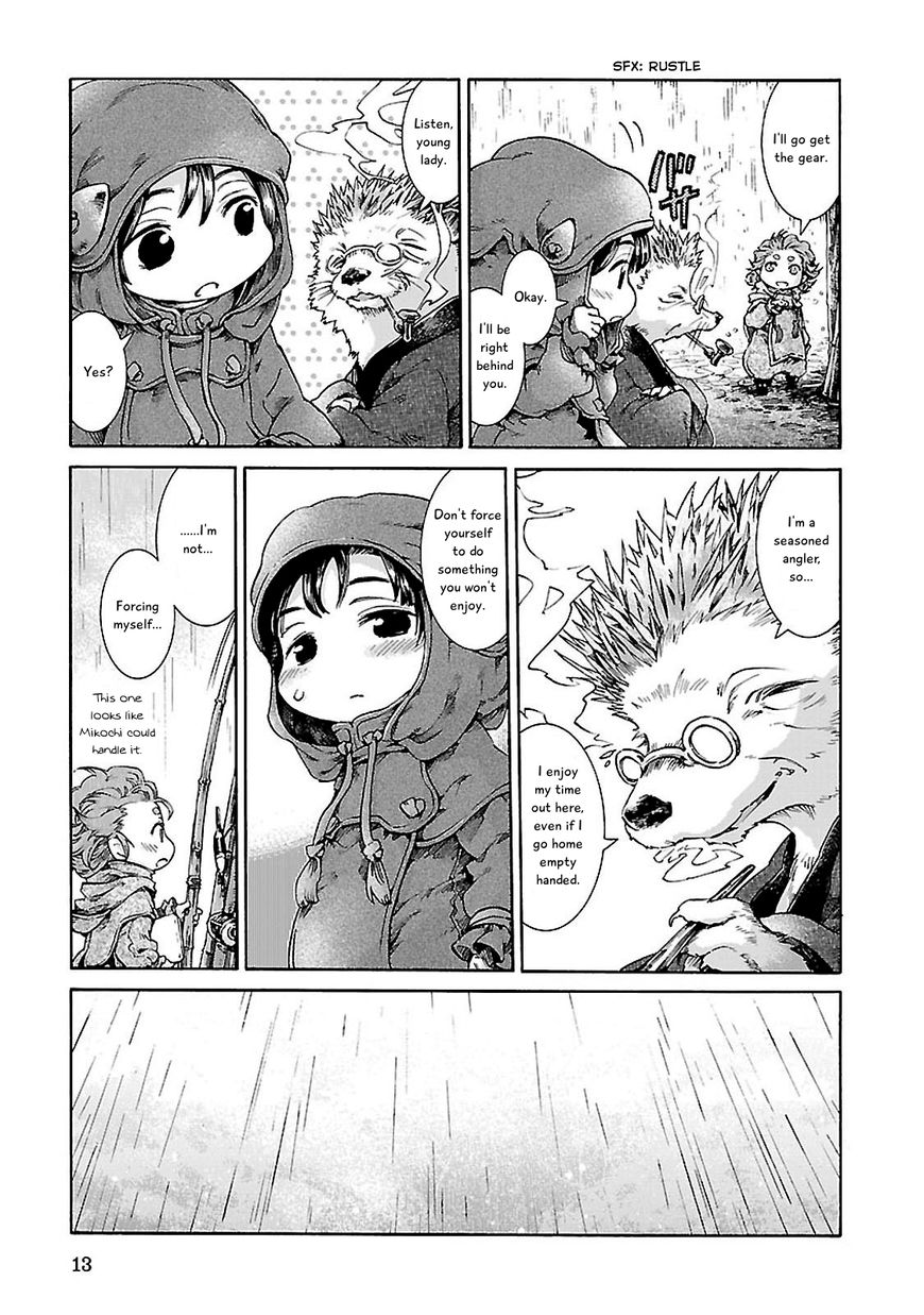 Hakumei to Mikochi Chapter 27 page 12 - Chapter 27 : Rain and Tenkara Fly Fishing
