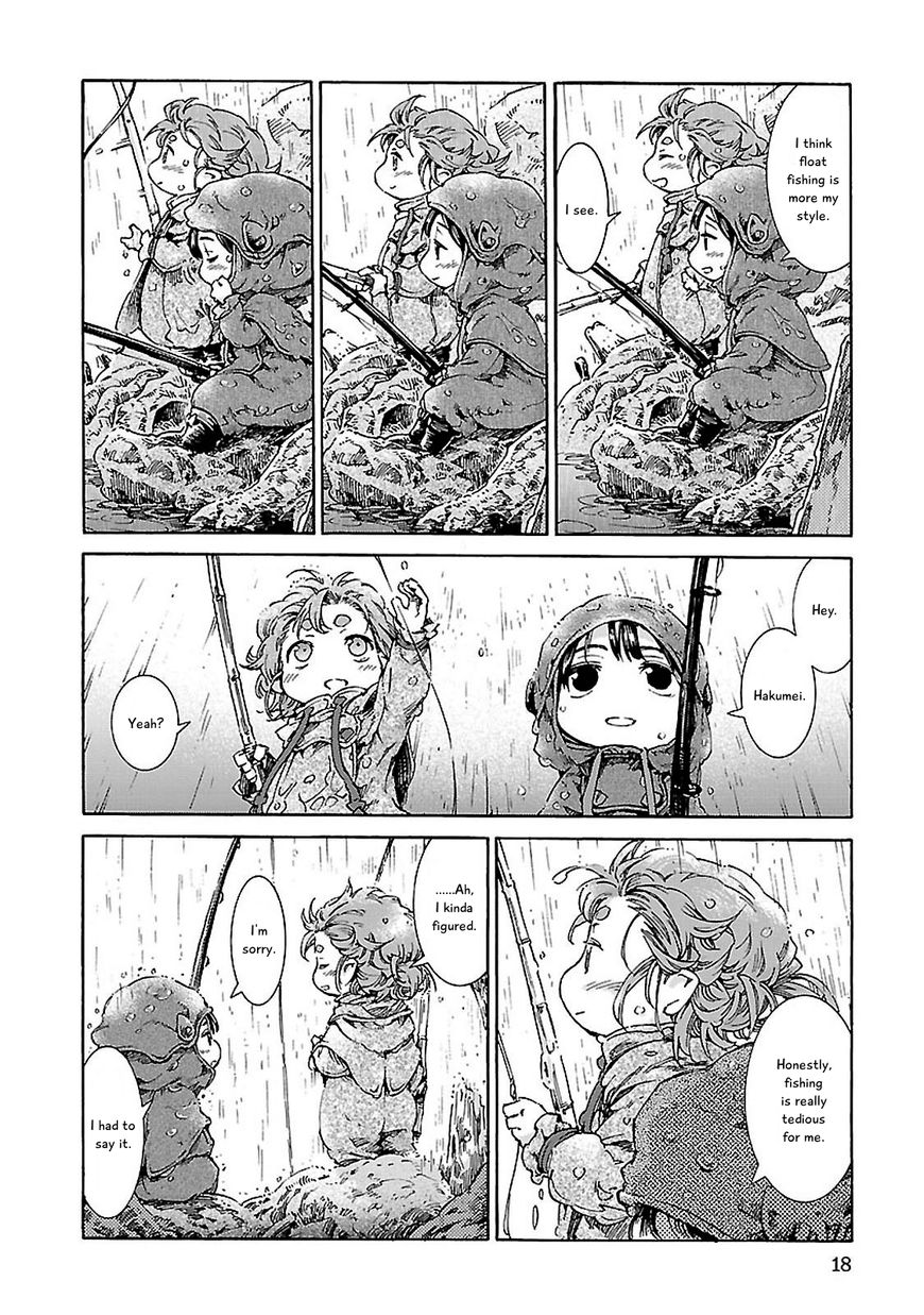 Hakumei to Mikochi Chapter 27 page 17 - Chapter 27 : Rain and Tenkara Fly Fishing