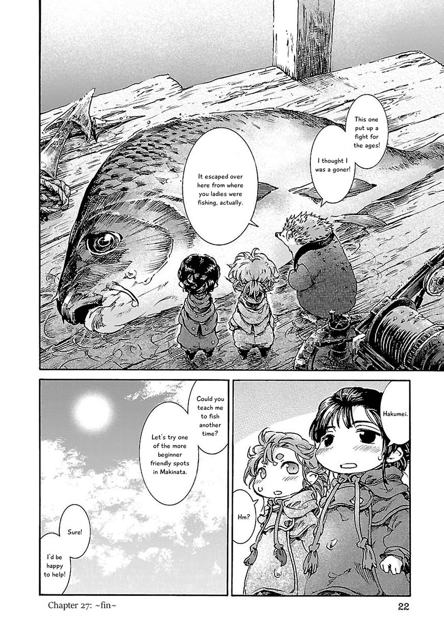 Hakumei to Mikochi Chapter 27 page 21 - Chapter 27 : Rain and Tenkara Fly Fishing