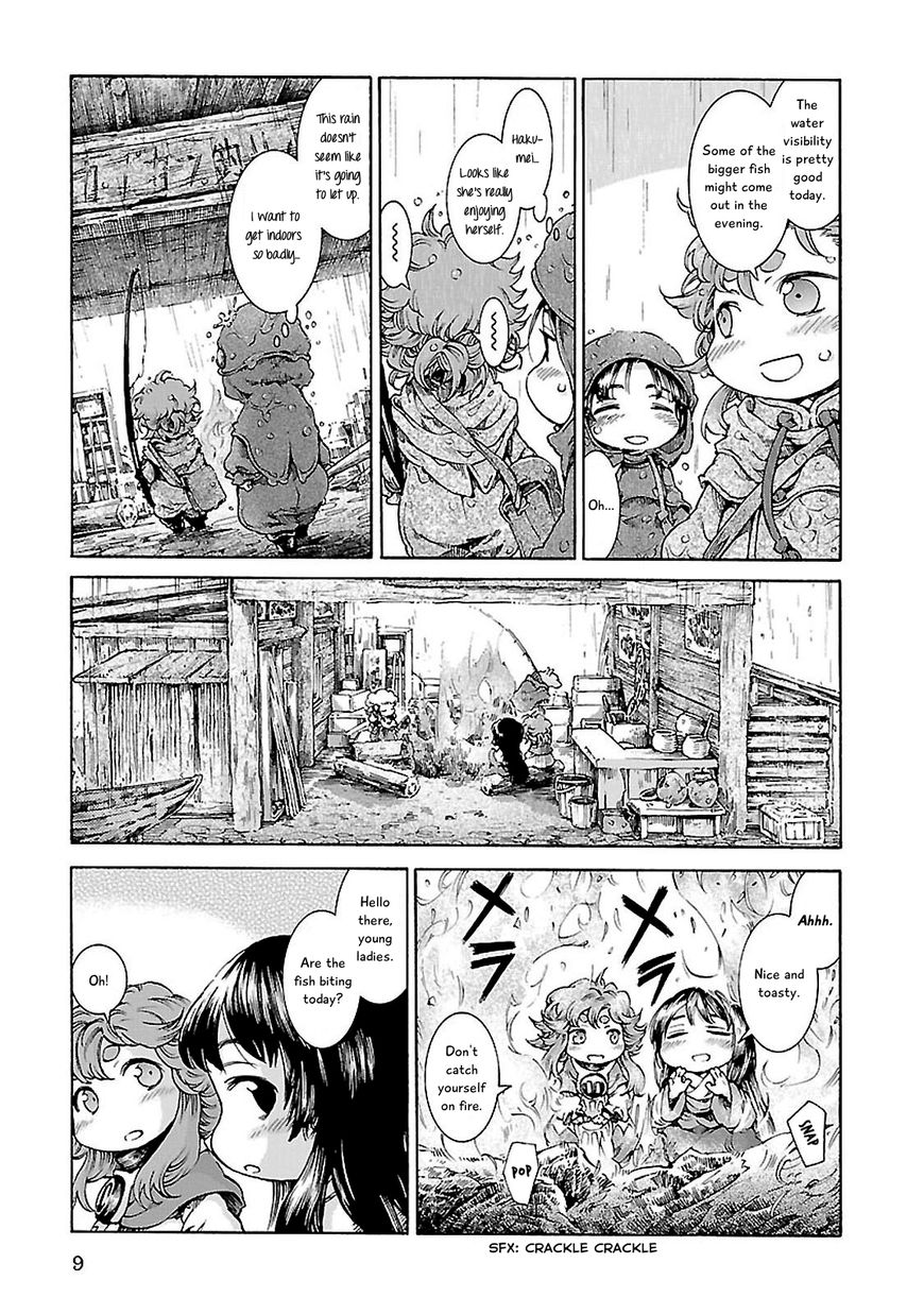 Hakumei to Mikochi Chapter 27 page 8 - Chapter 27 : Rain and Tenkara Fly Fishing