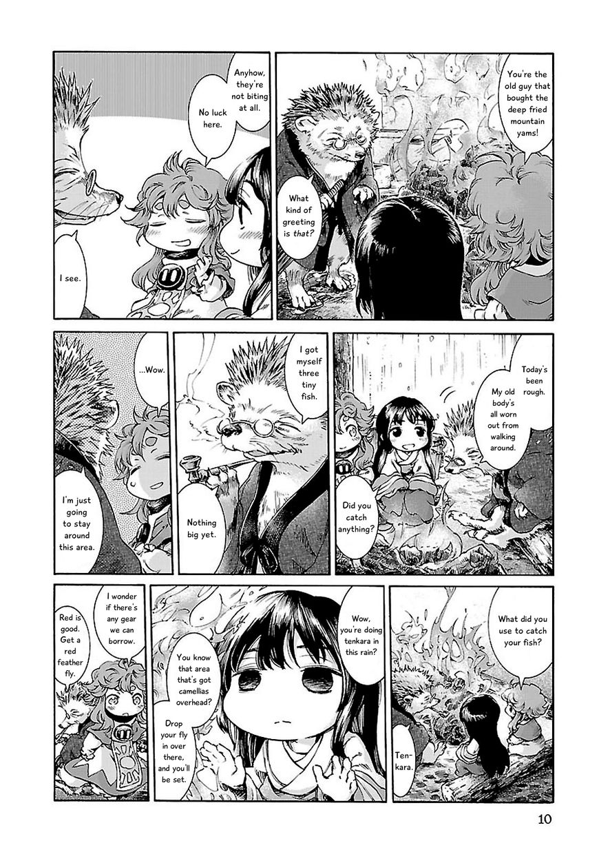Hakumei to Mikochi Chapter 27 page 9 - Chapter 27 : Rain and Tenkara Fly Fishing
