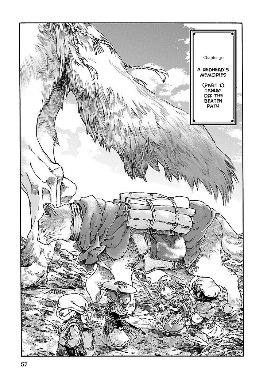 Hakumei to Mikochi Chapter 30.1 page 1 - Chapter 30.1 : A Redhead's Memories (I) Tanuki off the Beaten Path