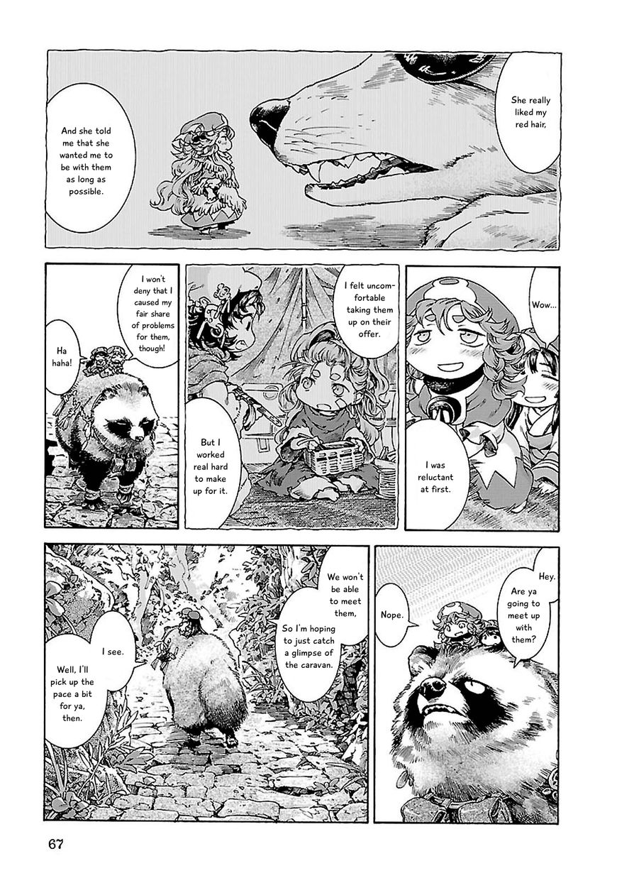Hakumei to Mikochi Chapter 30.1 page 11 - Chapter 30.1 : A Redhead's Memories (I) Tanuki off the Beaten Path