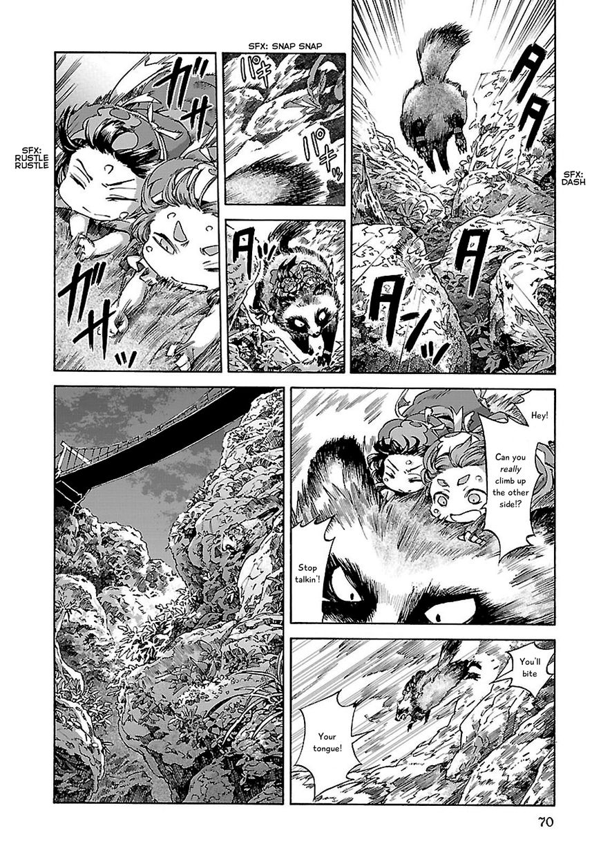 Hakumei to Mikochi Chapter 30.1 page 14 - Chapter 30.1 : A Redhead's Memories (I) Tanuki off the Beaten Path