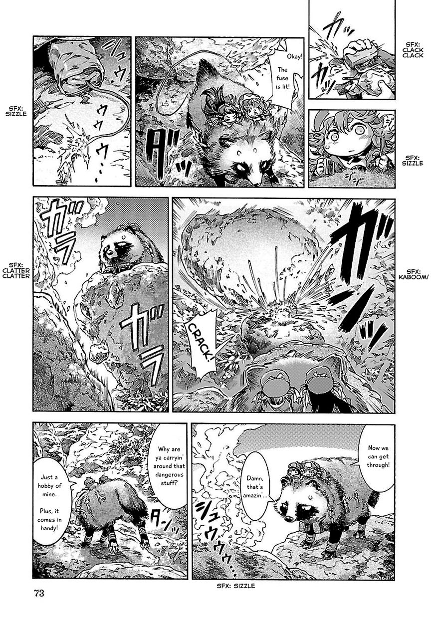 Hakumei to Mikochi Chapter 30.1 page 17 - Chapter 30.1 : A Redhead's Memories (I) Tanuki off the Beaten Path
