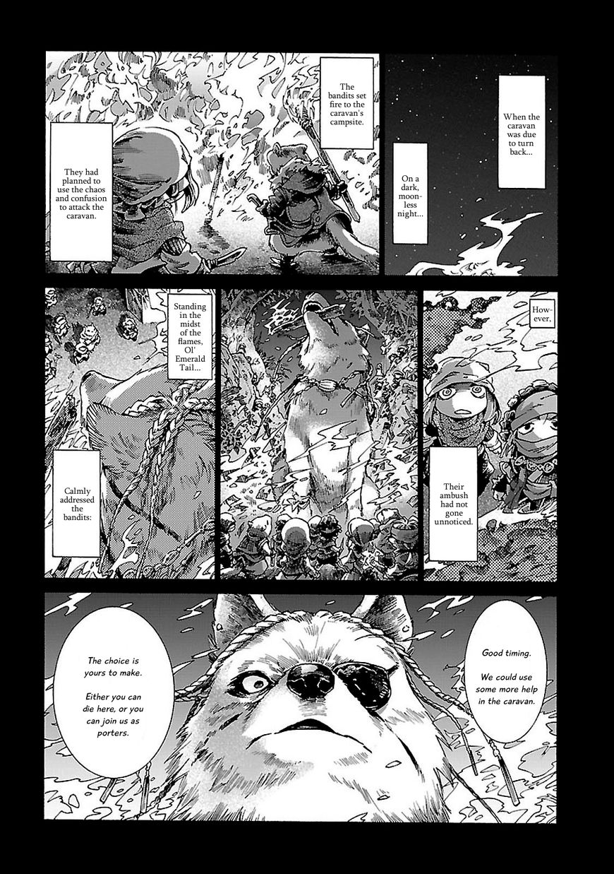 Hakumei to Mikochi Chapter 30.1 page 9 - Chapter 30.1 : A Redhead's Memories (I) Tanuki off the Beaten Path