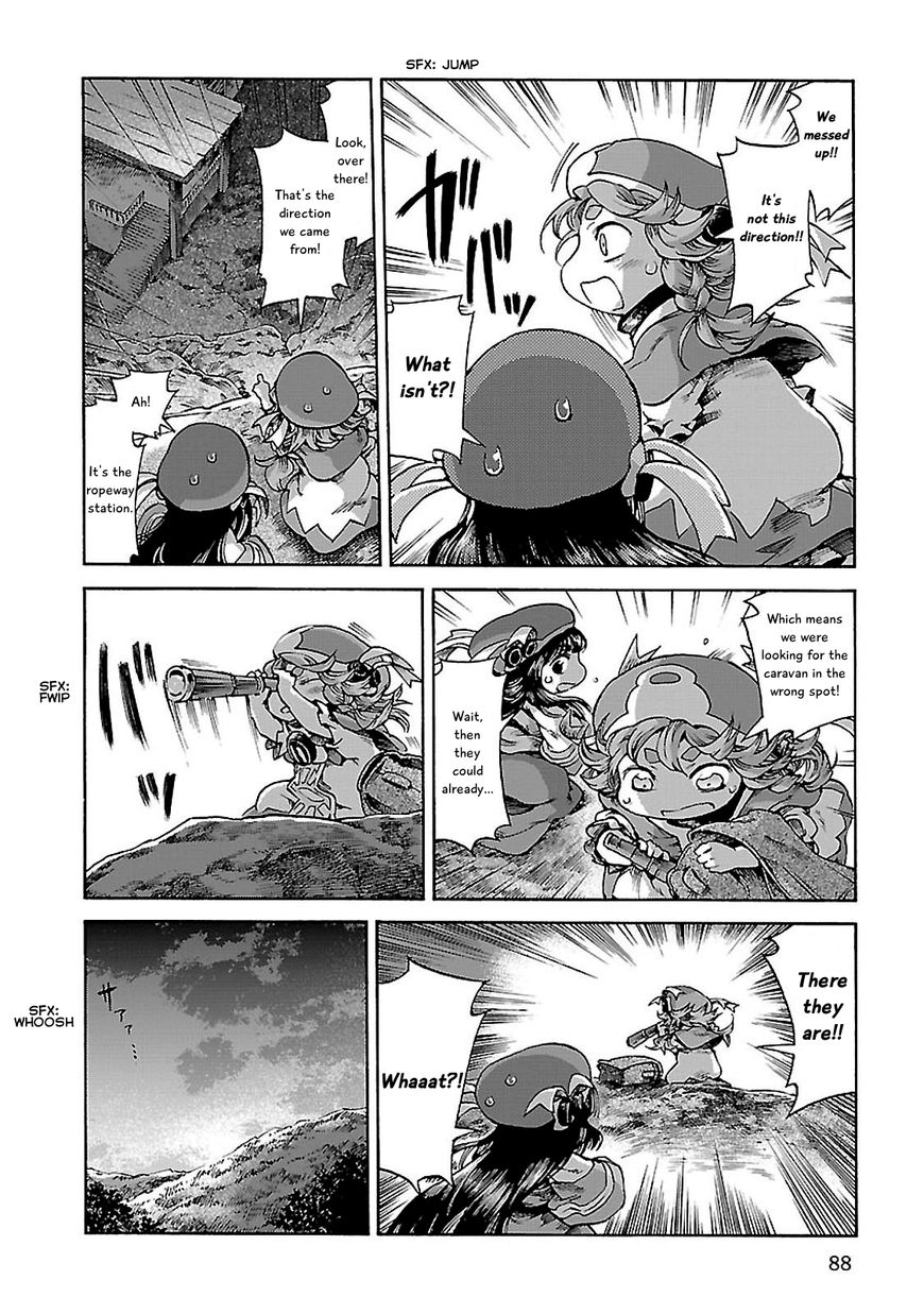 Hakumei to Mikochi Chapter 30.2 page 12 - Chapter 30.2 : A Redhead's Memories (II) Daybreak on the Ropeway