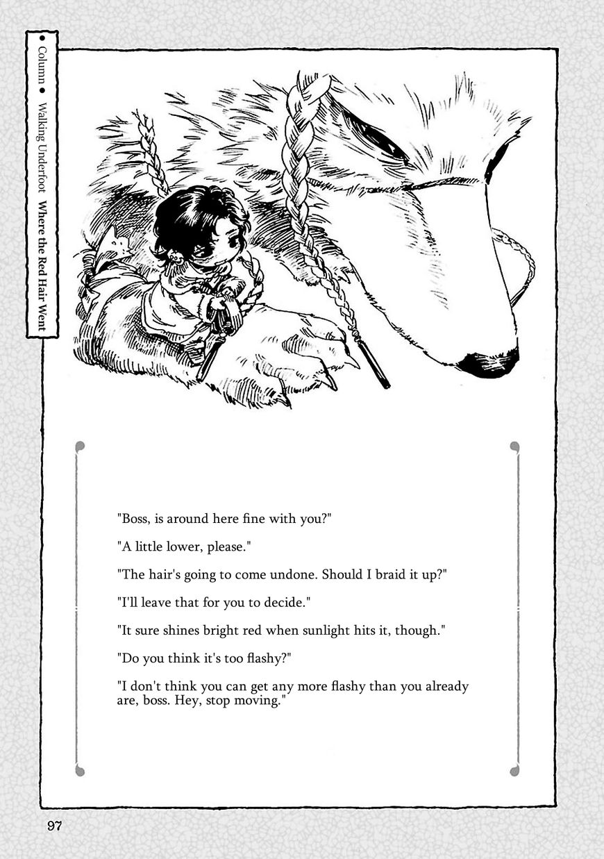 Hakumei to Mikochi Chapter 30.2 page 21 - Chapter 30.2 : A Redhead's Memories (II) Daybreak on the Ropeway