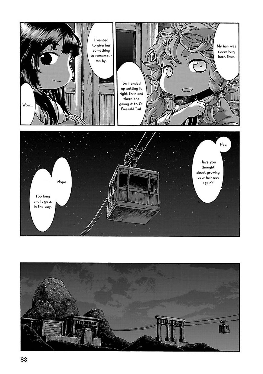 Hakumei to Mikochi Chapter 30.2 page 7 - Chapter 30.2 : A Redhead's Memories (II) Daybreak on the Ropeway