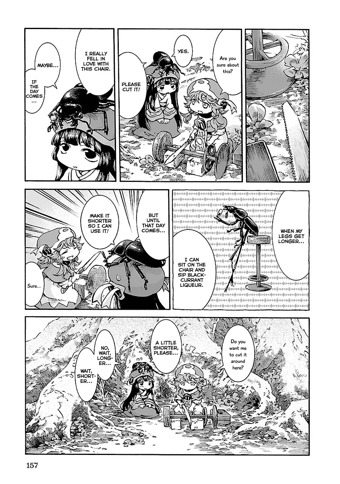 Hakumei to Mikochi Chapter 33 page 15 - Chapter 33 : Urban Lifestyle