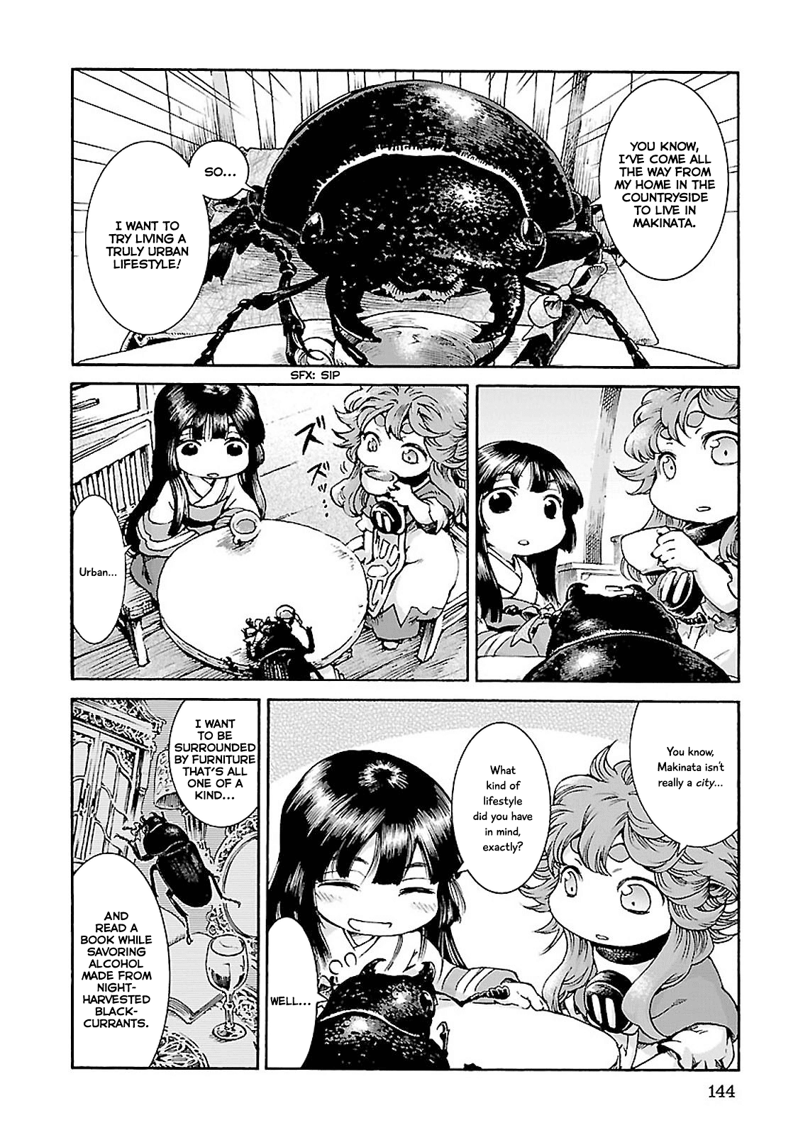 Hakumei to Mikochi Chapter 33 page 2 - Chapter 33 : Urban Lifestyle