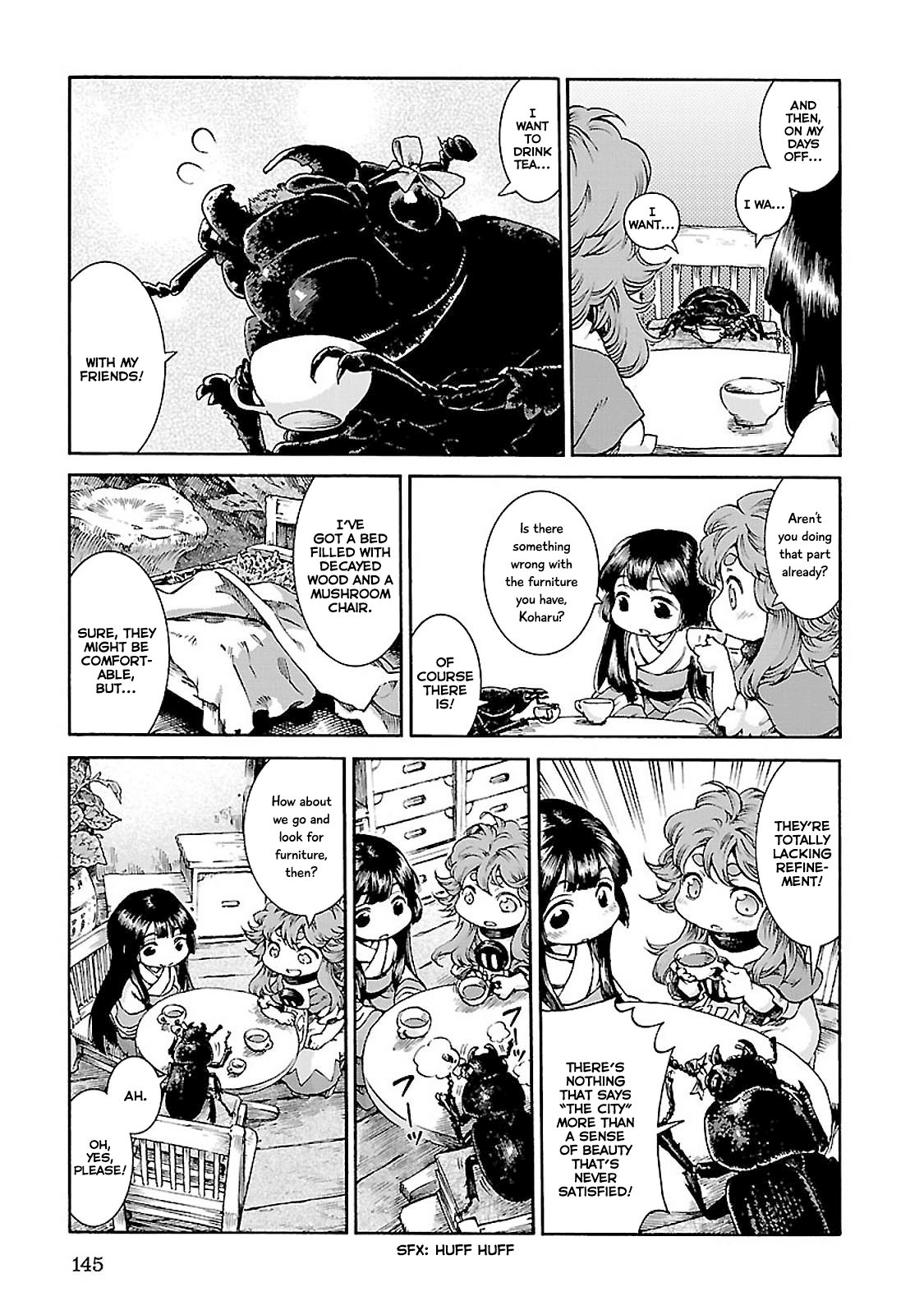 Hakumei to Mikochi Chapter 33 page 3 - Chapter 33 : Urban Lifestyle