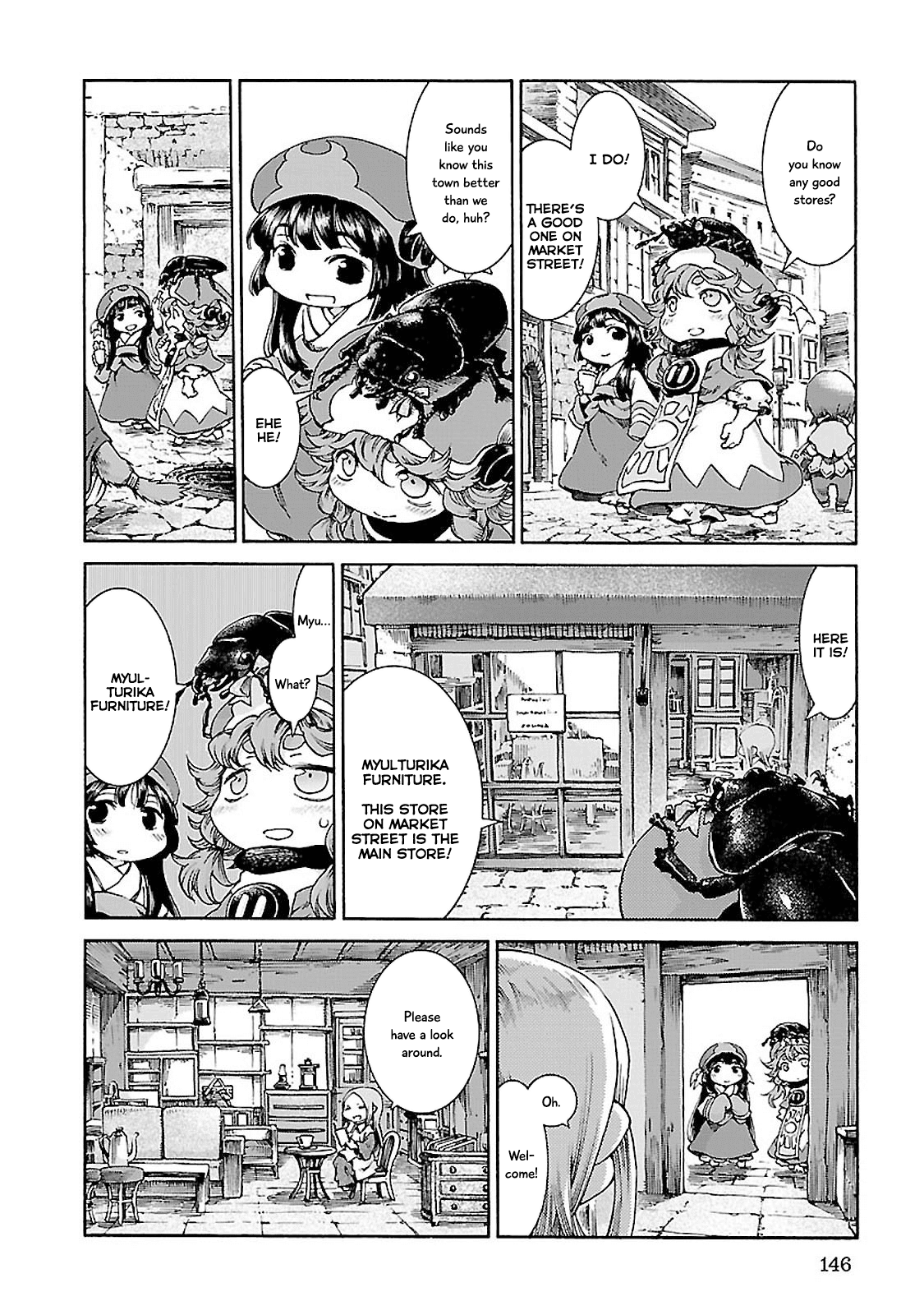 Hakumei to Mikochi Chapter 33 page 4 - Chapter 33 : Urban Lifestyle
