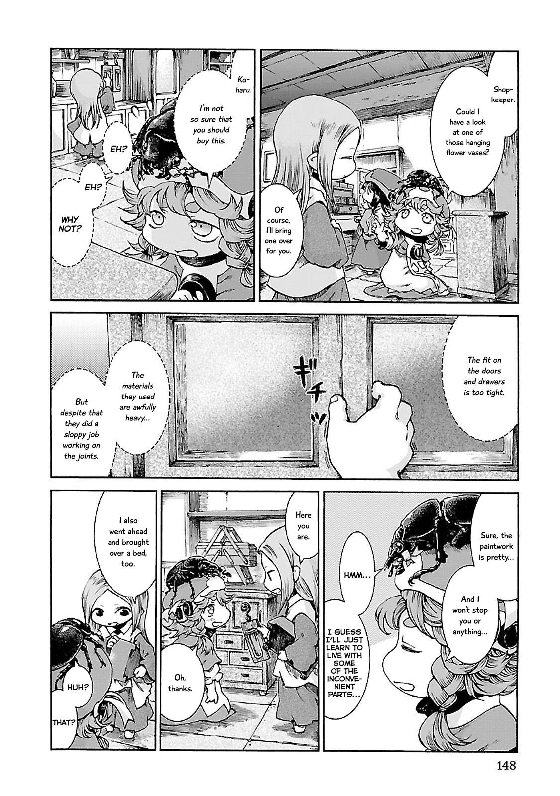 Hakumei to Mikochi Chapter 33 page 6 - Chapter 33 : Urban Lifestyle