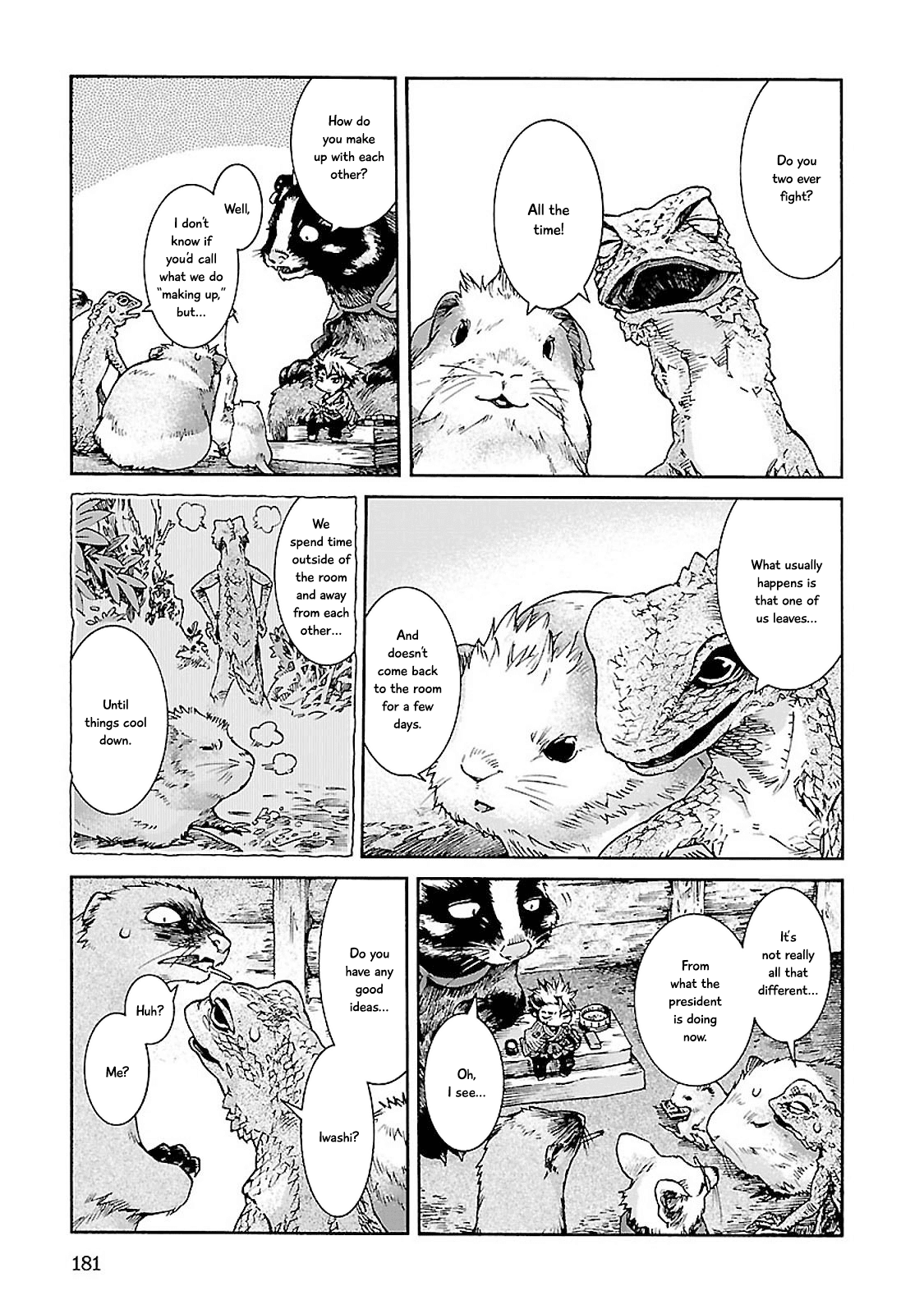 Hakumei to Mikochi Chapter 34 page 21 - Chapter 34 : Married Couple and Tenugui