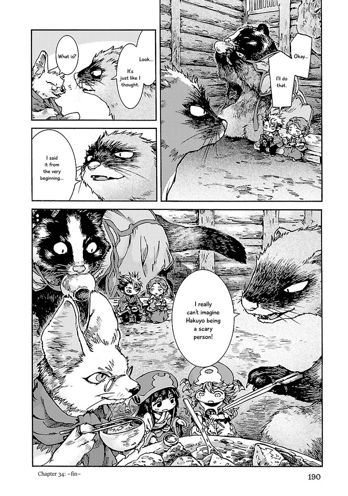 Hakumei to Mikochi Chapter 34 page 30 - Chapter 34 : Married Couple and Tenugui
